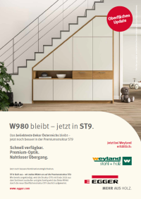 EGGER W980 bleibt – jetzt in ST9