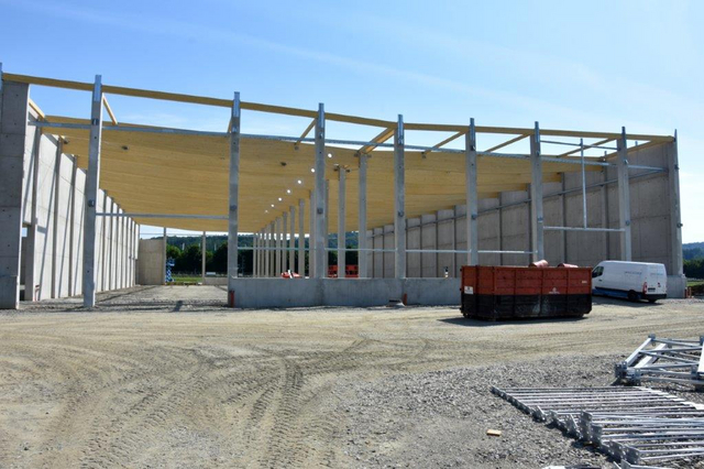 Baufortschritte Bauprojekt Wollsdorf